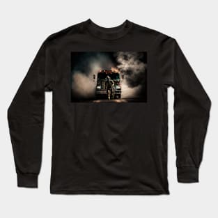 Fireman running Long Sleeve T-Shirt